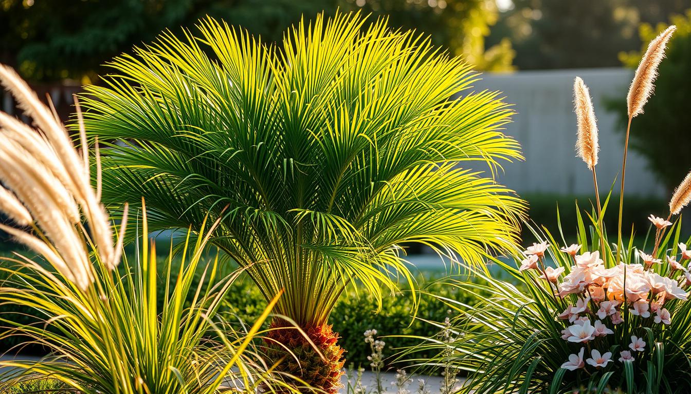 Co posadzić obok klonu palmowego