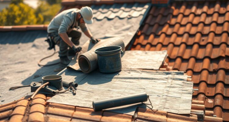 Cena położenia papy na dachu