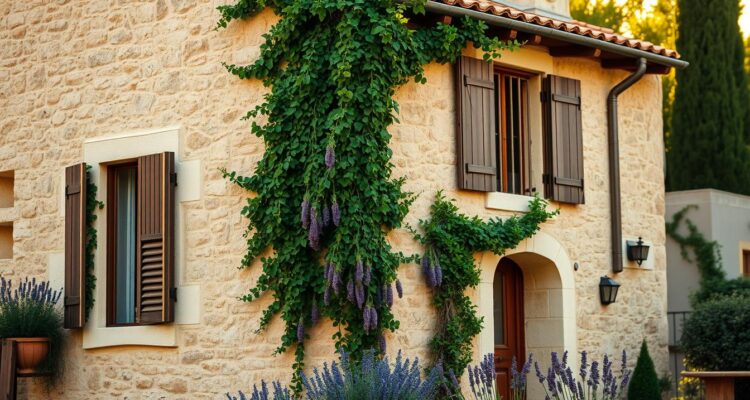 Dom w stylu prowansalskim elewacja