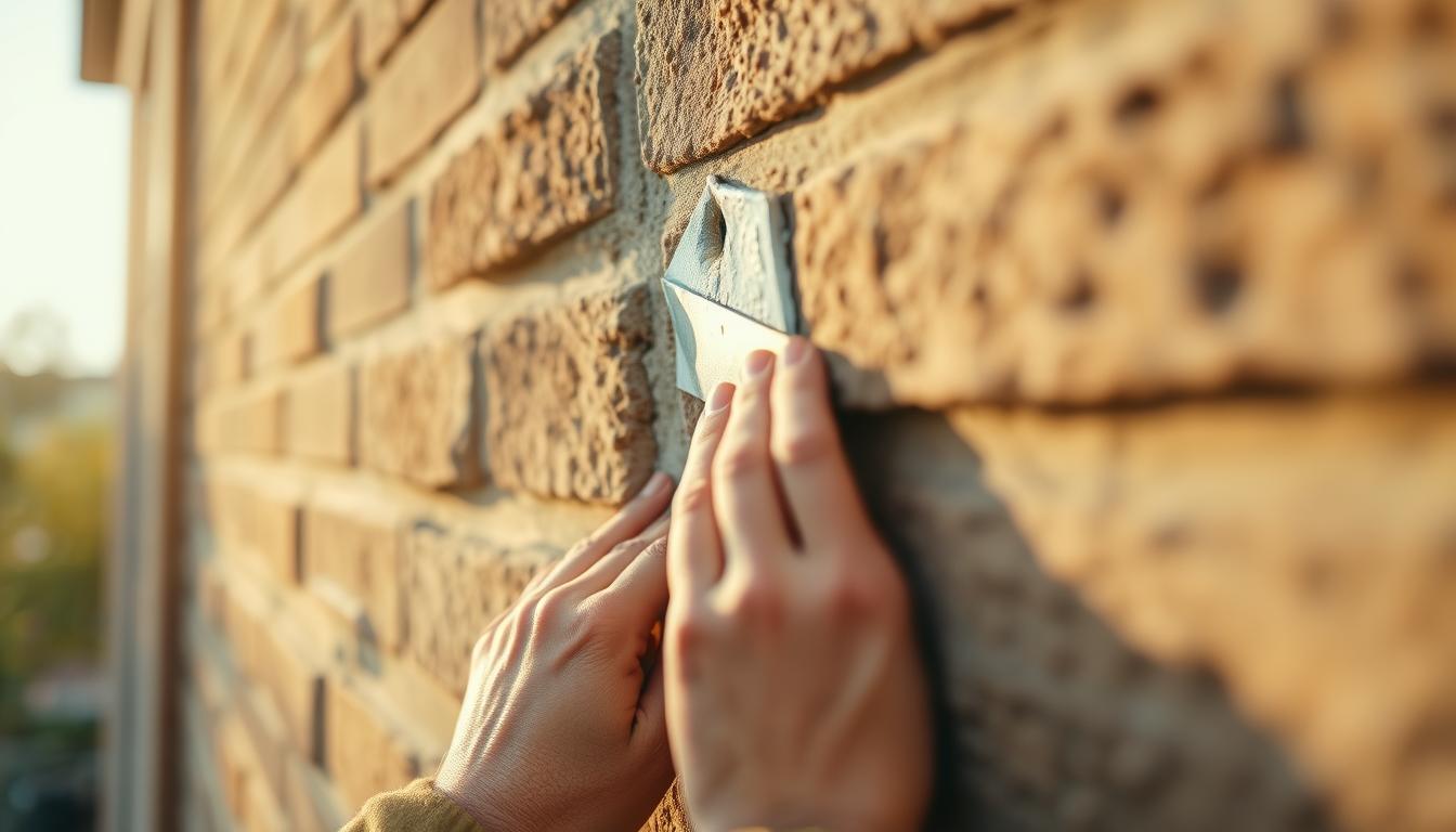 Jak naprawić dziurę w elewacji