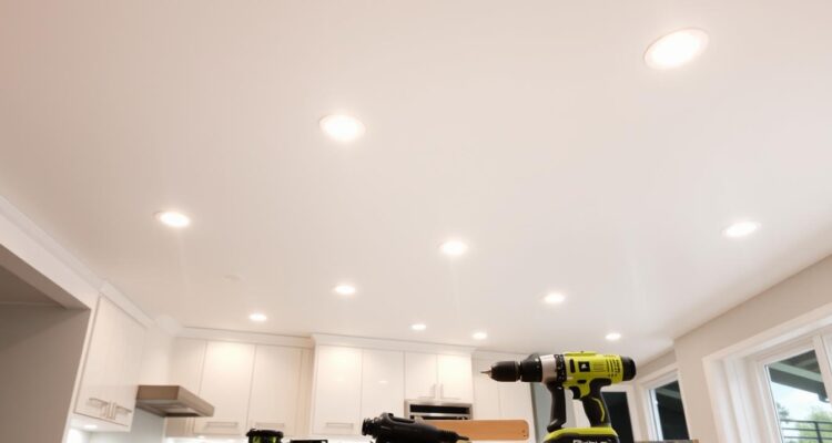Jak podwiesić sufit w kuchni