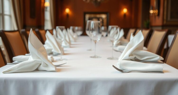 Jak się układa serwetki na stole