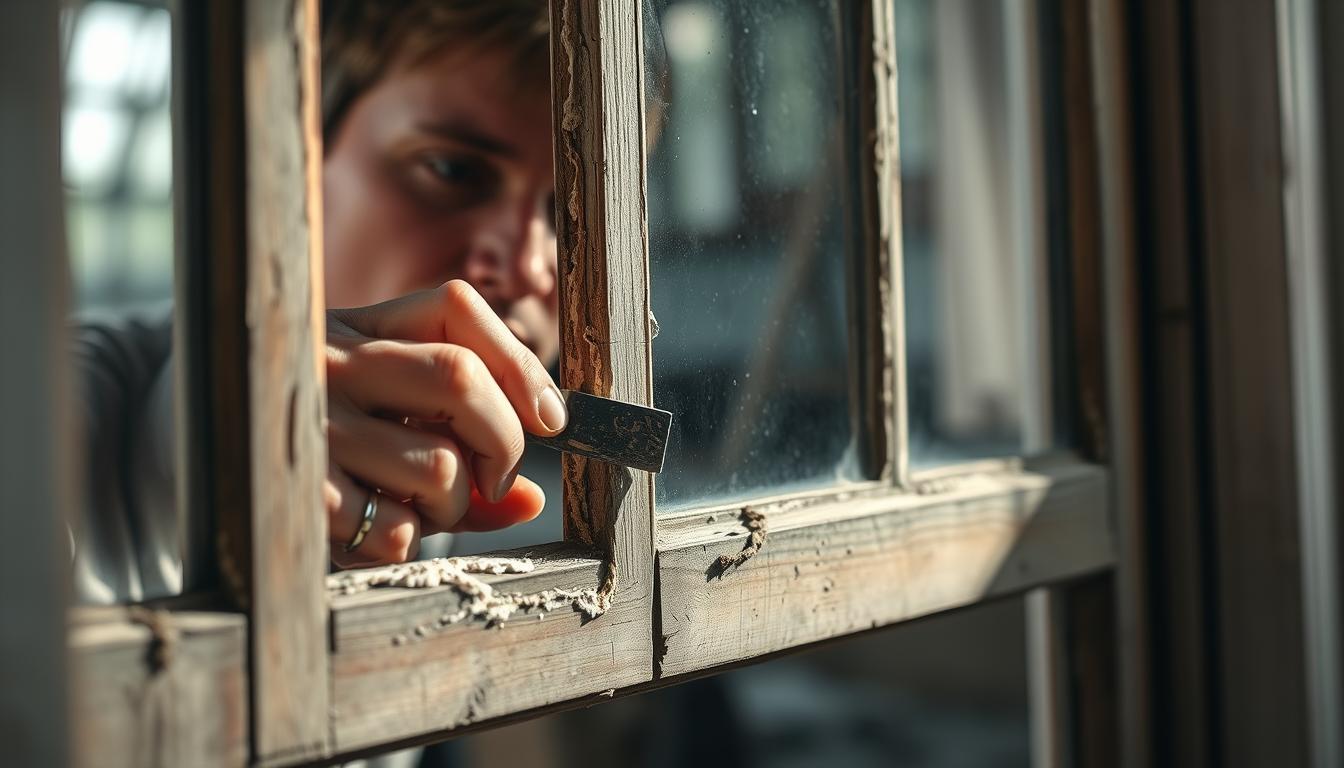 Jak usunąć stary kit z okien