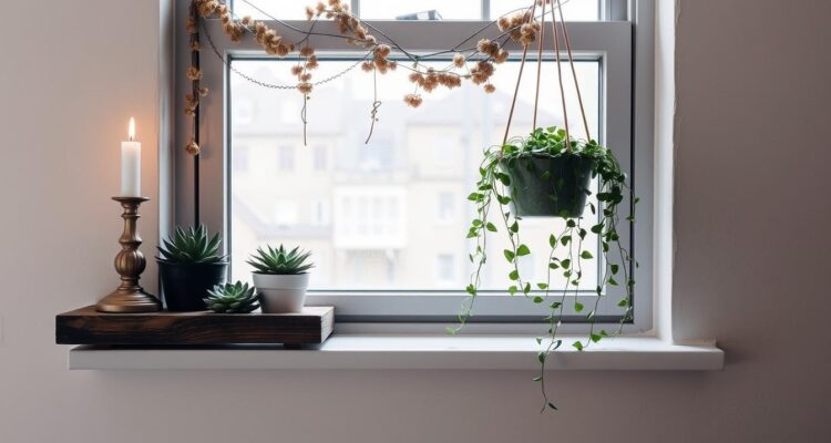 Jak zawiesić ozdoby na oknie