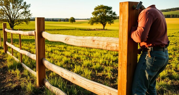 Jak zrobić płot z drewna