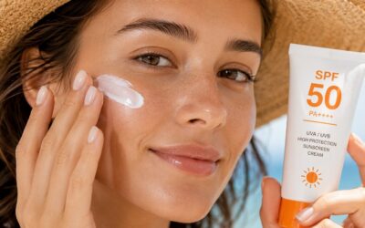 SPF 50 do twarzy latem 2026: jak wybrać krem z ochroną UVA i UVB, ile nakładać na twarz i szyję, kiedy reaplikować filtr oraz jak dobrać formułę do cery suchej, tłustej i wrażliwej.