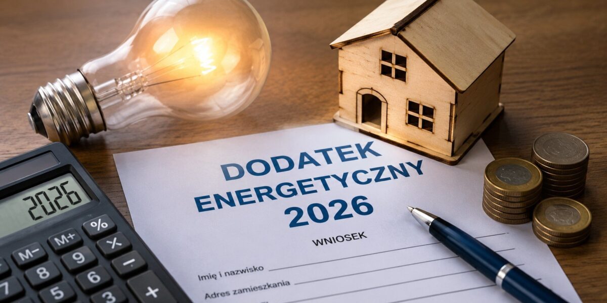 Dodatek energetyczny 2026 wynosi 336,16 zł miesięcznie od 1 marca. Sprawdź, komu przysługuje ryczałt energetyczny, gdzie złożyć wniosek ZUS-ERK i jakich dokumentów wymaga ZUS.