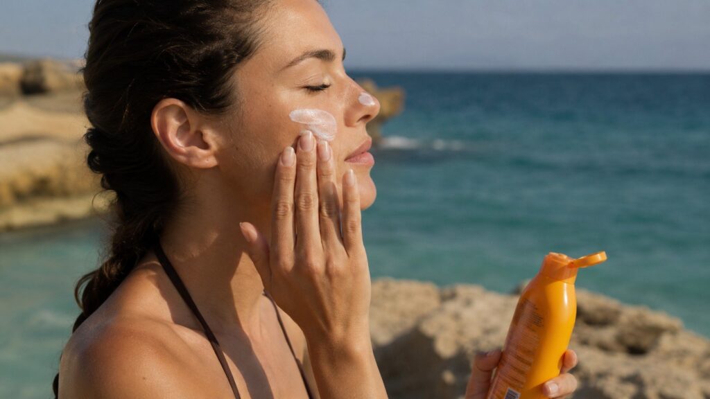Filtr SPF 30 czy SPF 50 — ile kremu nakładać na twarz i ciało, aby naprawdę chronić skórę