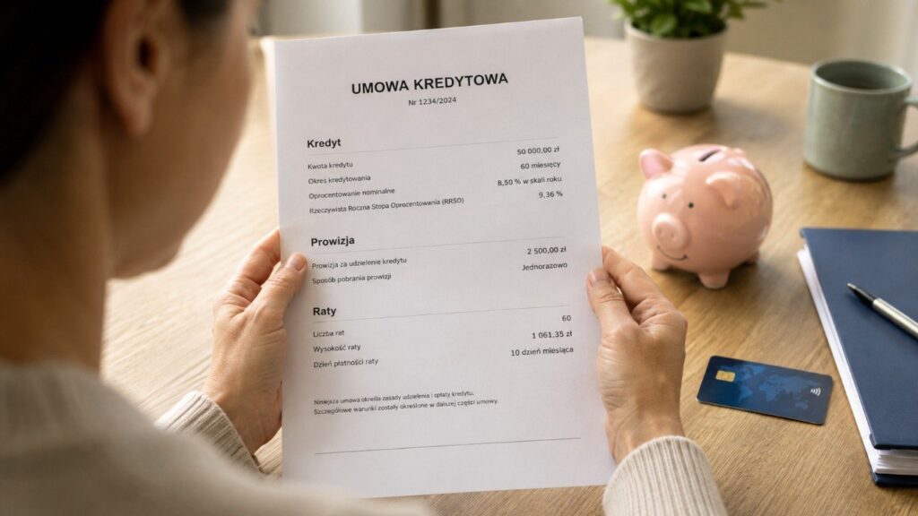 Odsetki od prowizji kredytowej: sprawdź umowę, bo możesz płacić bankowi więcej