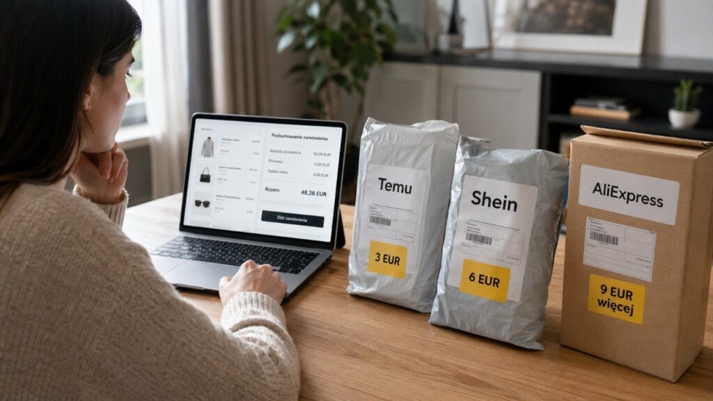 Cło 3 EUR za paczki z Temu, Shein i AliExpress: kiedy zapłacisz więcej, nawet kilka razy