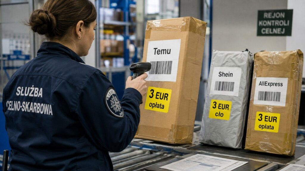 Cło 3 EUR za paczki z Temu, Shein i AliExpress: kiedy zapłacisz więcej, nawet kilka razy