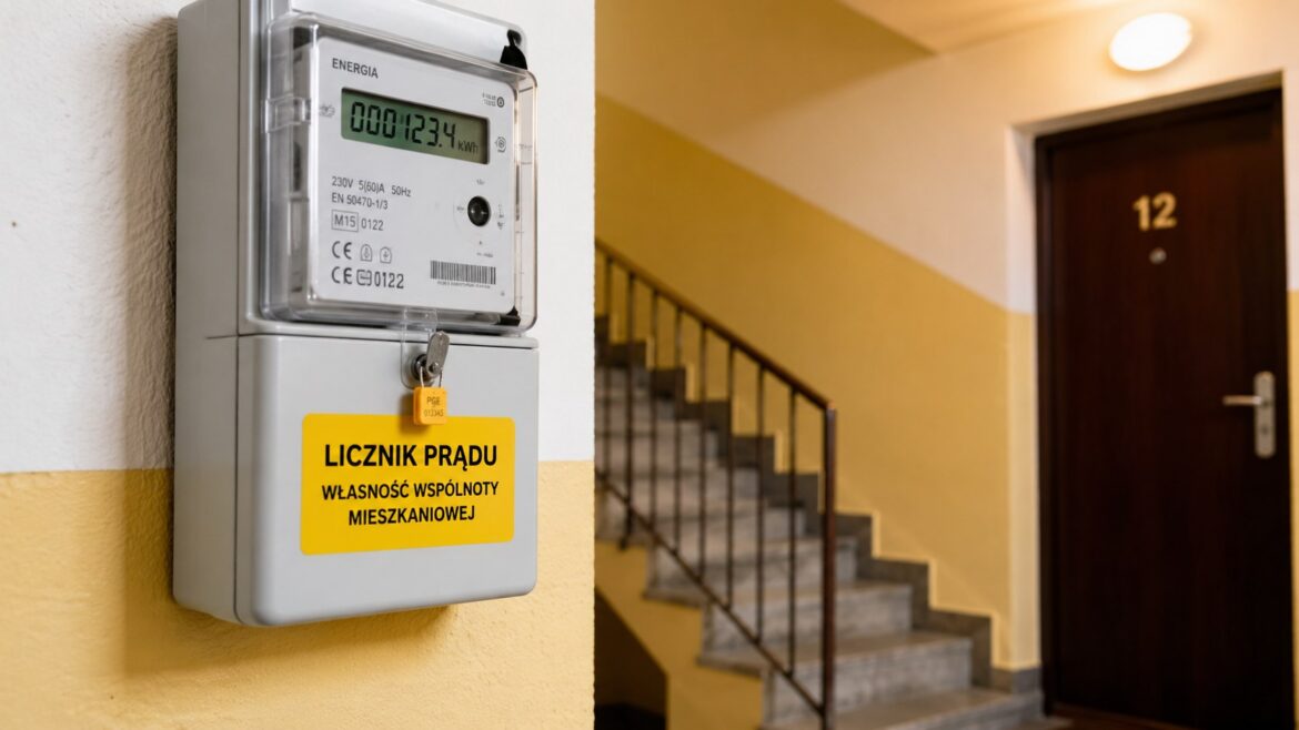 Kto odpowiada za licznik prądu na klatce schodowej i kto płaci za jego uszkodzenie? Wyjaśniamy rolę OSD, zarządcy, właściciela lokalu, procedurę zgłoszenia, kontroli i reklamacji. Poznaj swoje prawa.