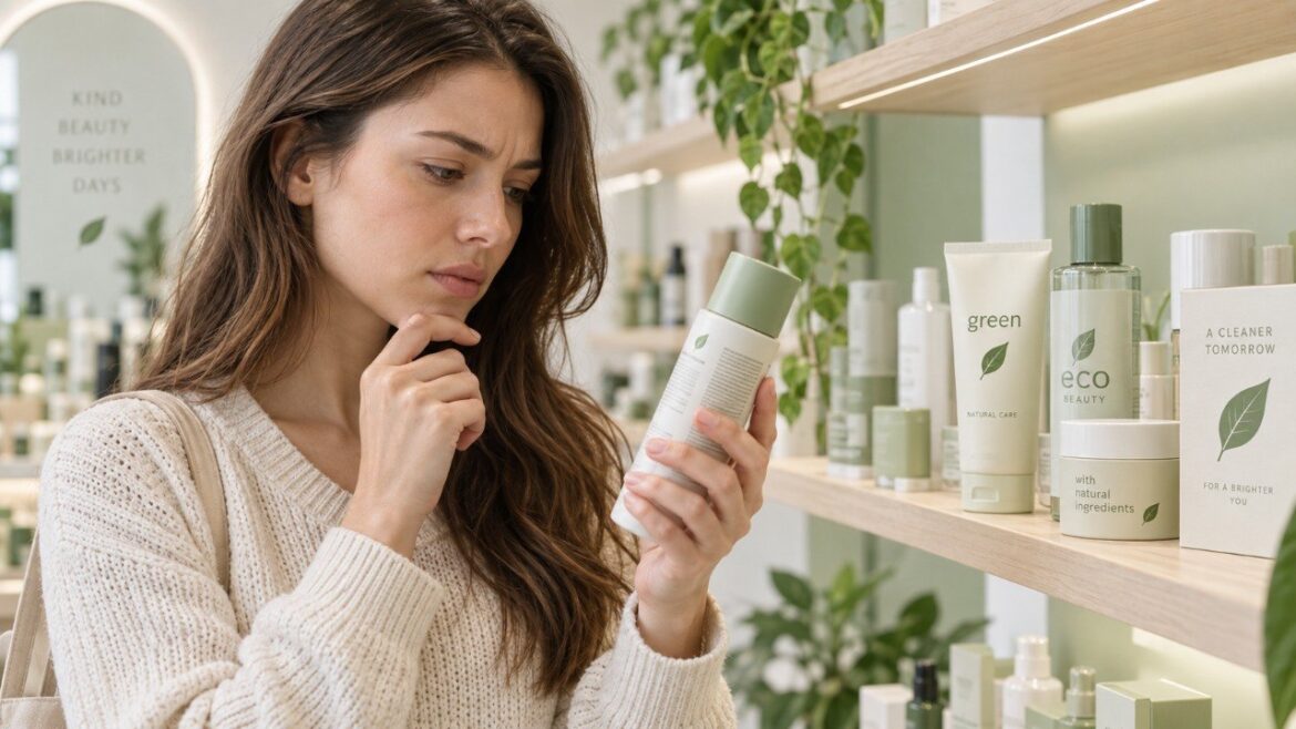 Greenwashing w kosmetykach: sprawdź, co naprawdę oznaczają „eko”, „green”, natural i zielony listek, jak weryfikować certyfikaty oraz jakie przepisy UE zaczną obowiązywać od września 2026.