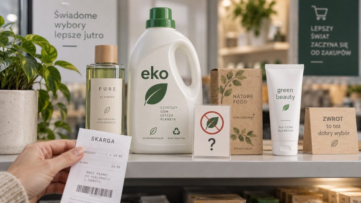 Greenwashing może oznaczać reklamację i roszczenia konsumenta. Sprawdź, jakie prawa masz w Polsce, gdy „ekologiczny” produkt lub reklama wprowadziły Cię w błąd przy zakupie i co zrobić dalej w 2026.