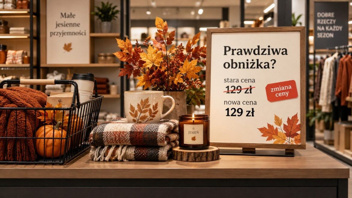 Jesienne promocje w sklepach już ruszyły. Sprawdź, jak odróżnić prawdziwą obniżkę od zmiany ceny, jak czytać najniższą cenę z 30 dni i kiedy przekreślona kwota może wprowadzać w błąd przy zakupie.
