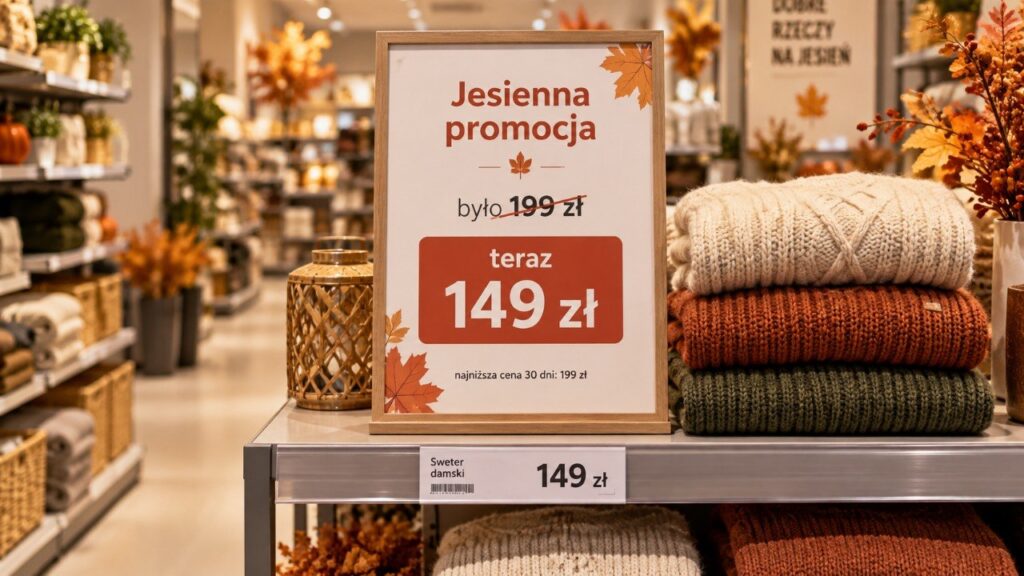 Jesienne promocje w sklepach: jak odróżnić prawdziwą obniżkę od zwykłej zmiany ceny
