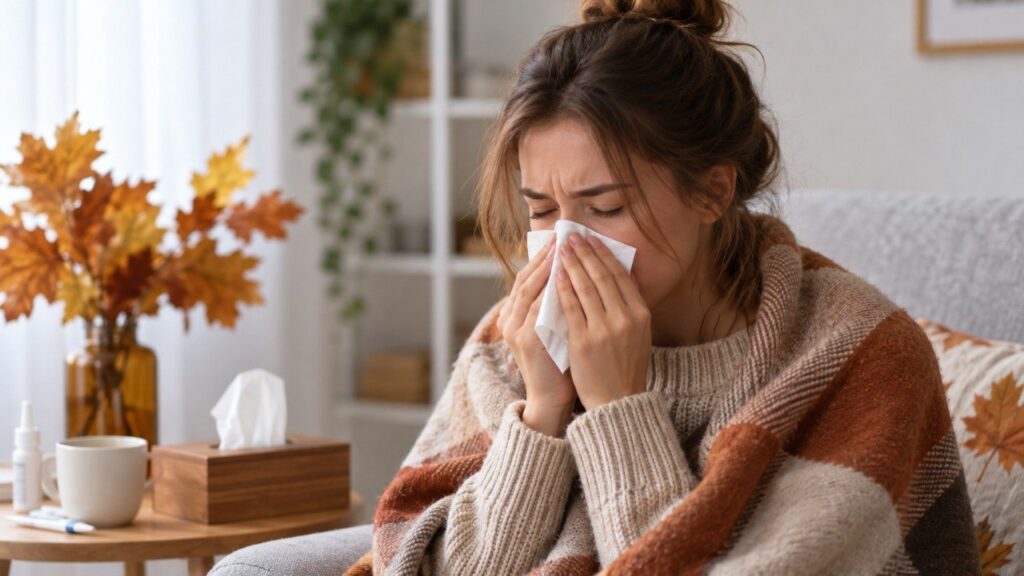 Jesienny katar czy alergia: jedna cecha objawów często podpowiada, że to nie przeziębienie