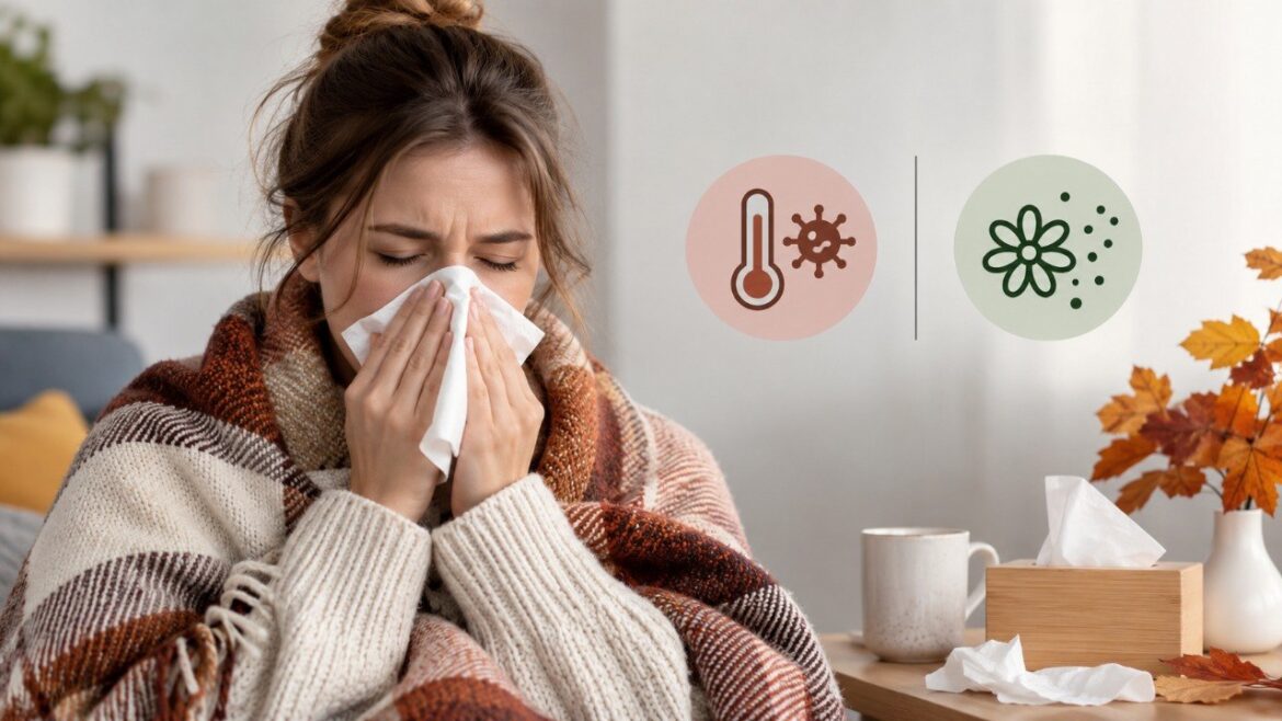 Jesienny katar czy alergia? Świąd nosa i oczu, wodnista wydzielina oraz napady kichania częściej wskazują na alergię niż przeziębienie. Sprawdź różnice, czas trwania objawów i sygnały alarmowe teraz.