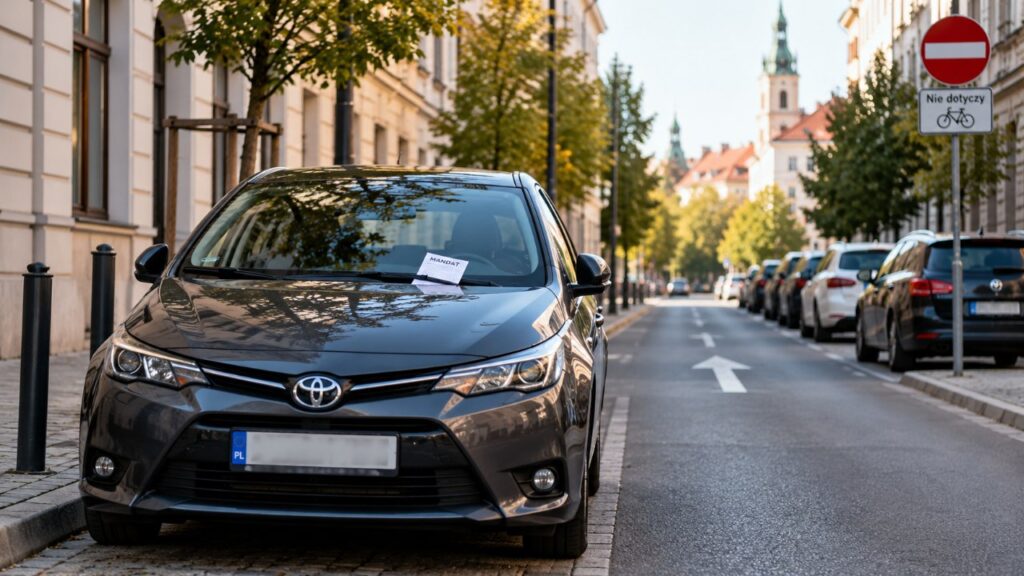 Parkowanie „pod prąd” w Polsce: kiedy kierowca może dostać mandat mimo że auto nikomu nie przeszkadza
